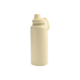 Cream 1000ml Sonic vacuum insulated water bottle with custom logo