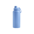Light Blue 1000ml Sonic vacuum insulated water bottle with custom logo