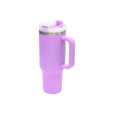 1200ml lilac Sunrise thermal travel mug – personalised stainless steel drinkware for staff gifts or travel promotions