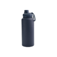 Navy 1000ml Sonic vacuum insulated water bottle with custom logo