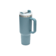 Large 1200ml oxford blue vacuum insulated Aero car mug – personalised drinkware ideal for long drives, road trips, or staff gifts