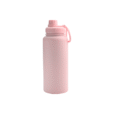 pink 1000ml Sonic vacuum insulated water bottle with custom logo
