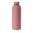 Custom Dusky Rose 500ml Soft Touch Water Bottle