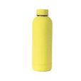Custom Lemon 500ml Soft Touch Water Bottle