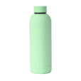 Custom Light Green 500ml Soft Touch Water Bottle
