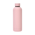 Custom Light Pink 500ml Soft Touch Water Bottle