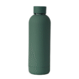 Custom Moss Green 500ml Soft Touch Water Bottle