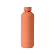 Custom Orange 500ml Soft Touch Water Bottle