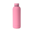 Custom Pink 500ml Soft Touch Water Bottle