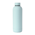 Custom Powder Blue 500ml Soft Touch Water Bottle
