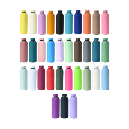 Custom 500ml Soft Touch Water Bottle