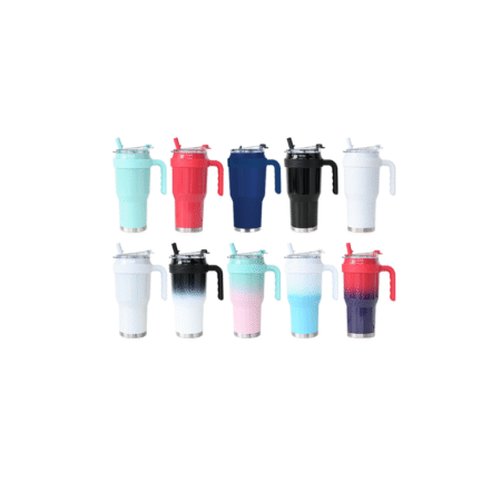 1200ml Aspire ergonomic insulated car tumbler – custom promotional travel mug for corporate gifts or events