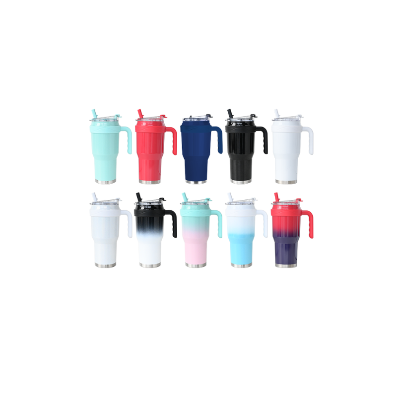 1200ml Aspire ergonomic insulated car tumbler – custom promotional travel mug for corporate gifts or events