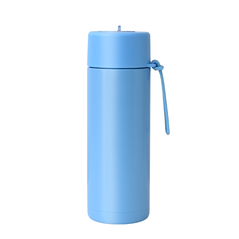 blue Custom 595ml blue Zenith Ceramic Reusable Bottle