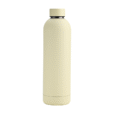 Custom cream 750ml Soft Touch Water Bottle with logo