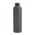 Custom grey 750ml Soft Touch Water Bottle with logo