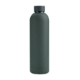 Custom moss green 750ml Soft Touch Water Bottle with logo