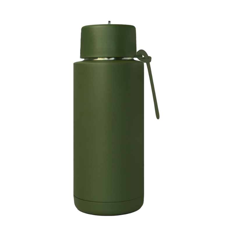 moss 1000ml Zenith Ceramic Reusable Bottle Custom 1000ml moss Zenith Ceramic Reusable Bottle