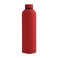 Custom red 750ml Soft Touch Water Bottle with logo