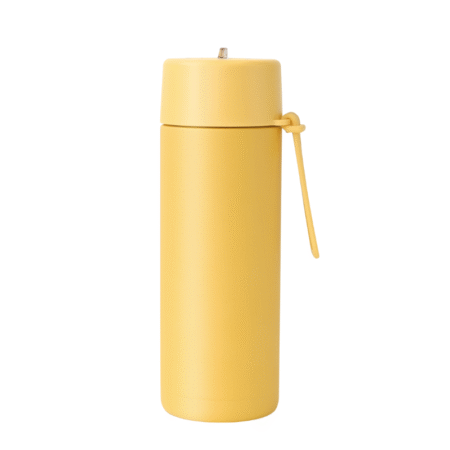 Custom 595ml yellow Zenith Ceramic Reusable Bottle