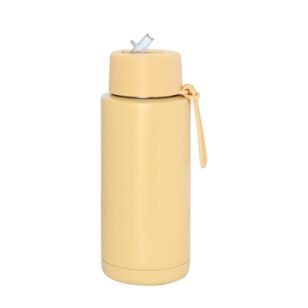 Custom 1000ml yellow Zenith Ceramic Reusable Bottle