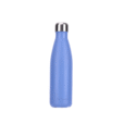 Promotional 500ml Kola matt blue Vacuum Bottle with logo printed