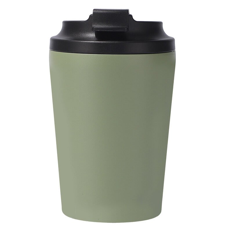 OLIVE GREEN custom 350ml olive green Stainless Steel Coffee Cup