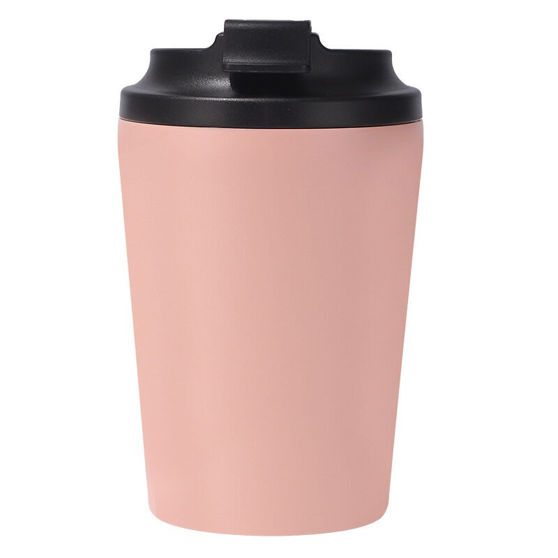 PINK custom 350ml pink Stainless Steel Coffee Cup