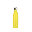 Promotional 500ml Kola yellow Vacuum Bottle with logo printed