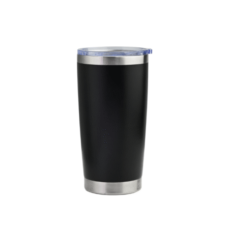 Promotional 900ml black vacuum insulated Luma car tumbler – perfect for long commutes, road trips, or eco-conscious corporate gifts