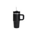 415ml black mini insulated tumbler – compact personalised tumbler for on-the-go coffee or corporate branding