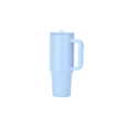 1200ml blue Sunrise thermal travel mug – personalised stainless steel drinkware for staff gifts or travel promotions