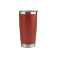 Promotional 900ml burnt orange vacuum insulated Luma car tumbler – perfect for long commutes, road trips, or eco-conscious corporate gifts