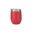Personalised 350ml Matt cherry Double Wall Vacuum Insulated Wine Tumbler