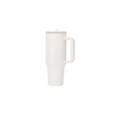 1200ml cream Sunrise thermal travel mug – personalised stainless steel drinkware for staff gifts or travel promotions