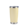 Promotional 900ml cream vacuum insulated Luma car tumbler – perfect for long commutes, road trips, or eco-conscious corporate gifts