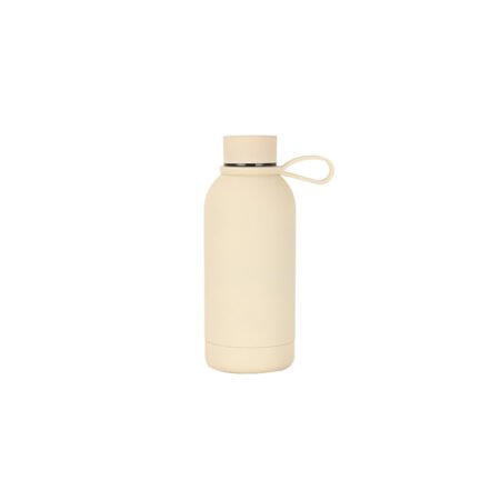 Custom 350ml cream Nova Grip Soft Touch Water Bottle