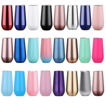 Promotional 180ml Stainless Steel Champagne Tumbler