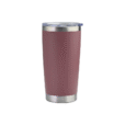Promotional 900ml dusty rose vacuum insulated Luma car tumbler – perfect for long commutes, road trips, or eco-conscious corporate gifts