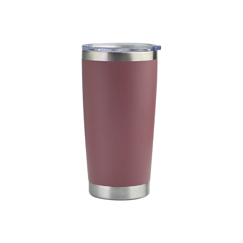 dusky rose Promotional 900ml dusty rose vacuum insulated Luma car tumbler – perfect for long commutes, road trips, or eco-conscious corporate gifts