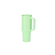 1200ml green Sunrise thermal travel mug – personalised stainless steel drinkware for staff gifts or travel promotions