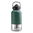 Promotional 1000ml EcoPet BPA-Free Travel Hydration Set for Dogs - green