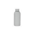 Custom 350ml grey Nova Grip Soft Touch Water Bottle