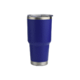 900ml lapis blue sleek contoured vacuum tumbler – double wall stainless steel, perfect for commuting, travel, or office branding