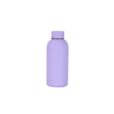Custom 350ml lavender Nova Grip Soft Touch Water Bottle