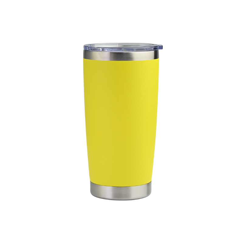 lemon Promotional 900ml lemon vacuum insulated Luma car tumbler – perfect for long commutes, road trips, or eco-conscious corporate gifts