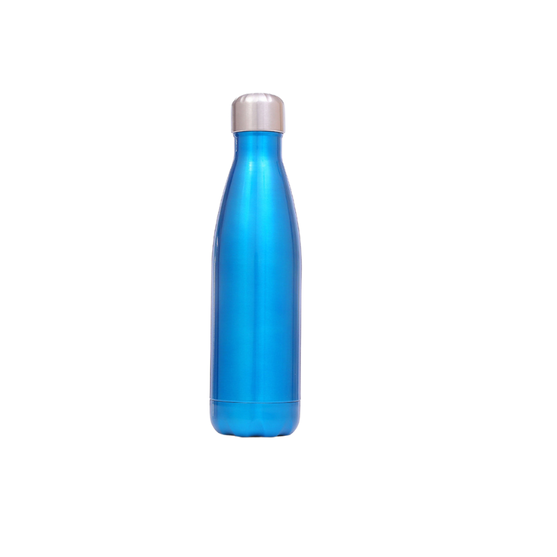 maya blue Promotional 500ml Kola maya blue Vacuum Bottle with logo printed