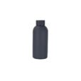 Custom 350ml navy Nova Grip Soft Touch Water Bottle
