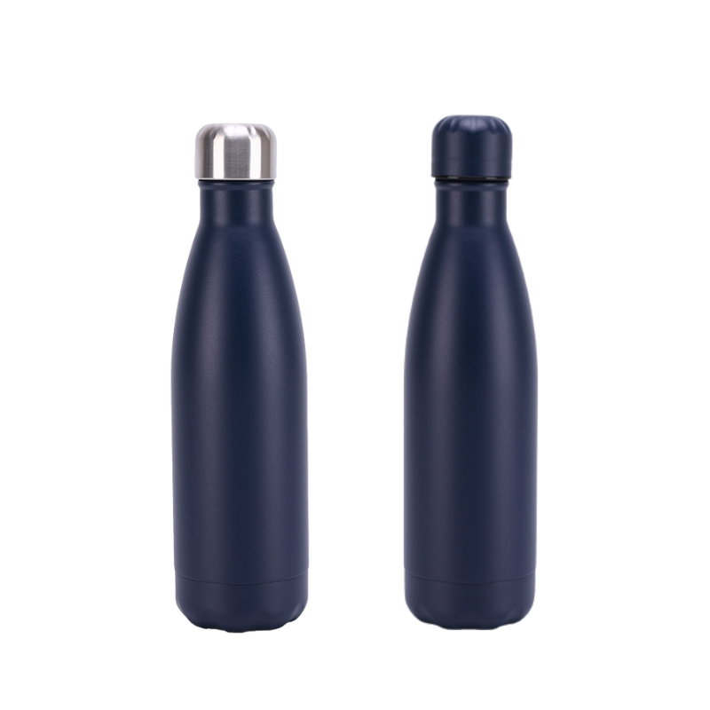 navy Custom 500ml Kola NavyPowder Coated Vacuum Bottle