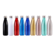Promotional 500ml Kola navy Vacuum Bottle with logo printed